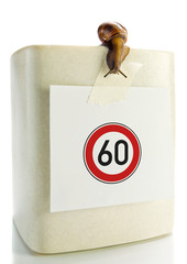 Sign speed  restriction