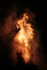 Fototapeta na wymiar Midsummer Ogień