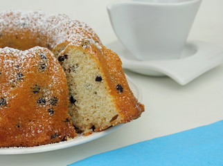 Rührkuchen mit Schokoladestückchen