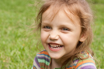 laughing girl