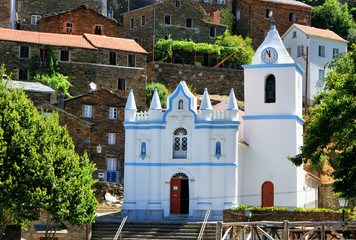 Church of the Portuguese mountain village of Piodao