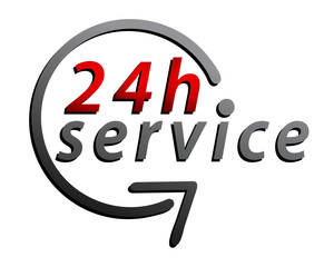 24 h service