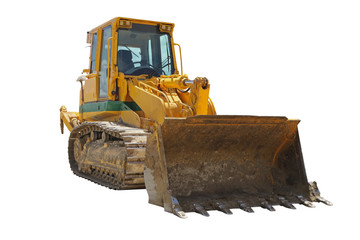 bulldozer chargeur - obrazy, fototapety, plakaty