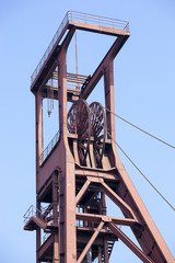 F&ouml;rderturm eines Bergwerks