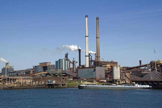 General View Tata Steel Ijmuiden Netherlands Editorial Stock Photo - Stock  Image