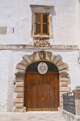 Fototapeta premium Bishop's palace. Ostuni. Puglia. Italy.