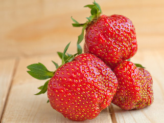 Fresh strawberries
