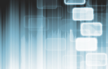 icon blue background