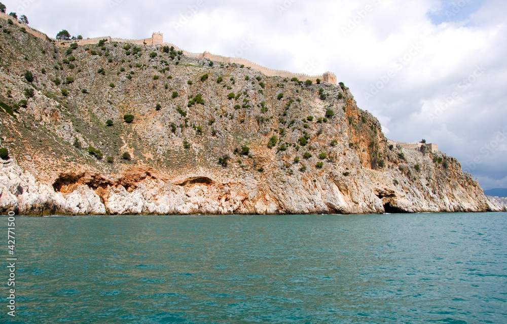 Poster burgberg - alanya - türkei