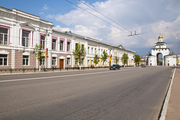 Старые дома и улицы в Русской провинции