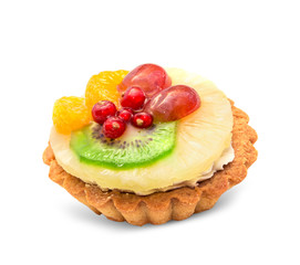 Cake isolated on white background