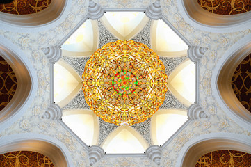 Fototapeta premium Abu-Dhabi. Sheikh Zayed mosque