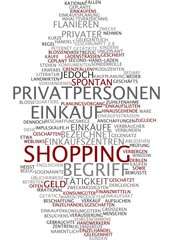 Einkauf Shopping