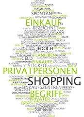 Einkauf Shopping