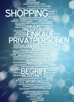 Einkauf Shopping