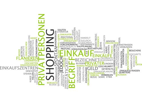 Einkauf Shopping
