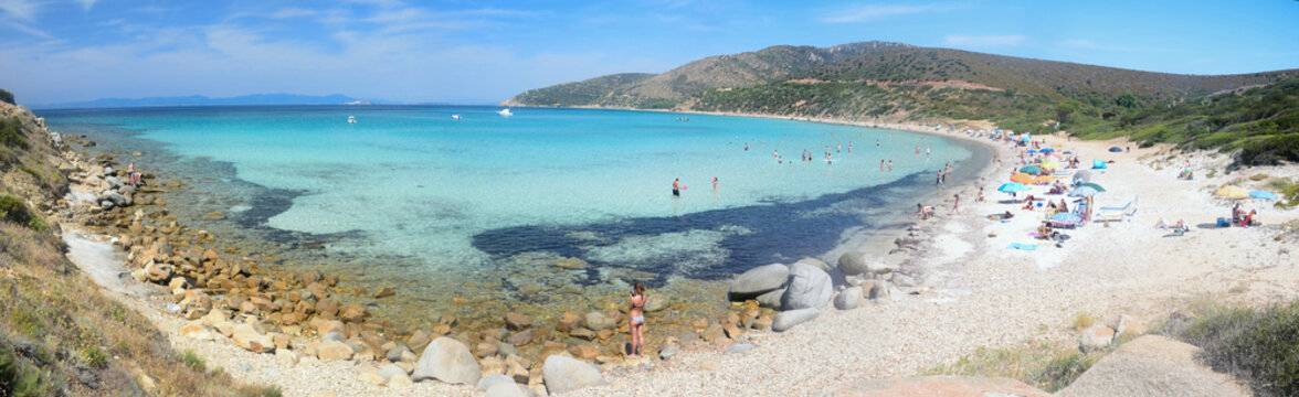 Sardegna, panorama di Mari Pintau