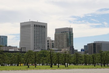 Obraz premium Tokyo modern building