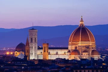 Foto op Plexiglas Duomo of Florence © foxnavy