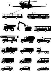 Different types of transport