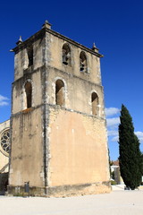 Fototapeta na wymiar Belltower in Tomar, Portugal
