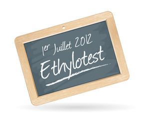 Obraz premium ethylotest en france - juillet 2012