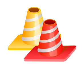 vector icon traffic signs