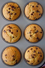 Muffins nella teglia