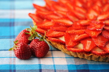 Strawberry tart