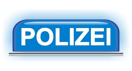 Polizei - Schild