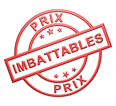 Label "Prix Imbattables"