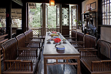 internal Chinese restaurant