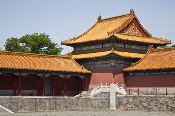 Obraz premium the roofs of the Forbidden City
