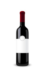 Closed bottle of wine