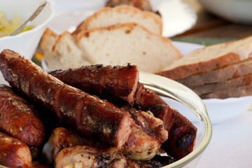delicious grilled meat