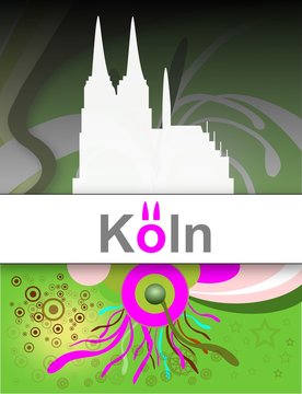 K&ouml;ln, Karte - Plaket