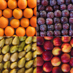 Collage Obst