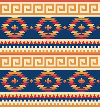 Seamless tribal pattern