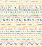 Seamless doodle pattern in ethnic style #2