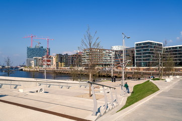 Marco Polo Terrassen in der Hamburger Hafencity