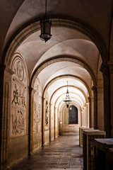 Archway in monastery