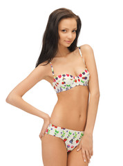 Fototapeta premium beautiful woman in bikini