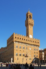 Fototapeta premium View of Palazzo Vecchio in Florence