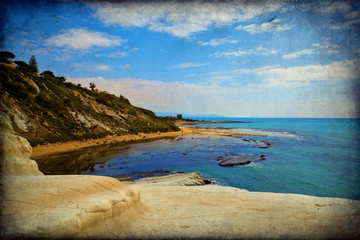 La Scala dei Turchi, Sicilia, Italia