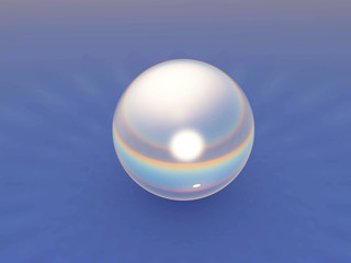 Fototapeta na wymiar white Sphere