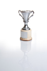 Silver trophy