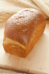 Fresh Organic Whole Wheat Bread
