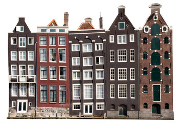 Amsterdam canal houses - Powered by Adobe