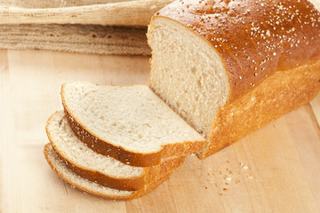 Fresh Organic Whole Wheat Bread