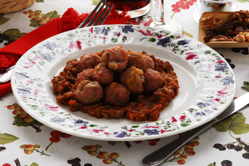 Meatballs 肉丸 Polpette  Albóndigas